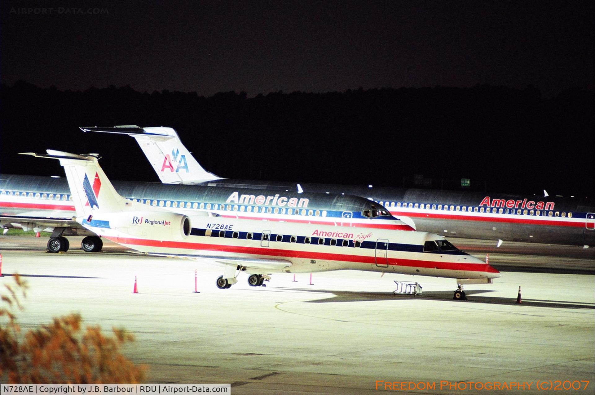 N728AE, 2000 Embraer ERJ-135LR (EMB-135LR) C/N 145328, N/A