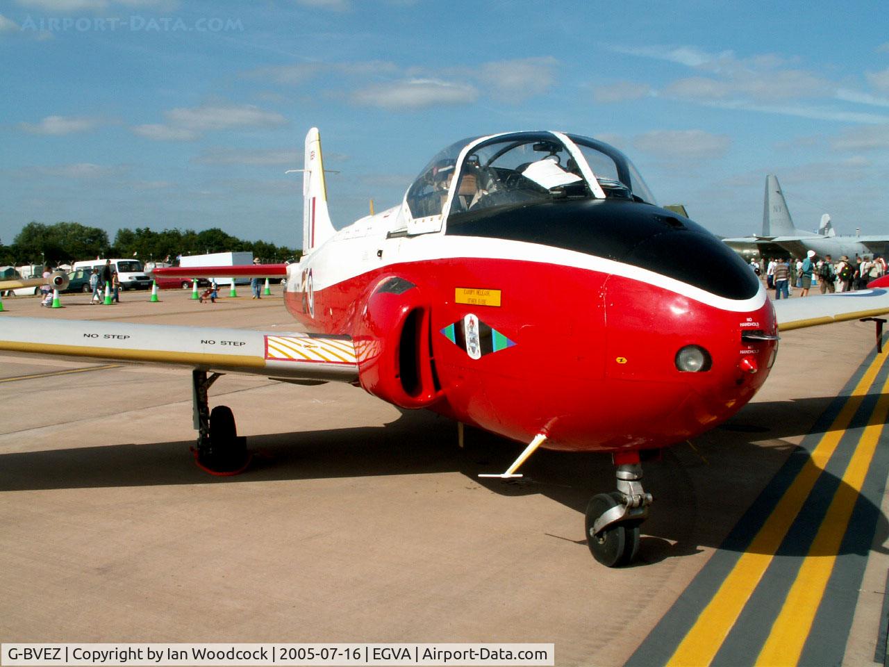 G-BVEZ, 1960 Hunting P-84 Jet Provost T.3A C/N PAC/W/9287, Jet Provost T-3A/Fairford 2005 (also carries XM479)