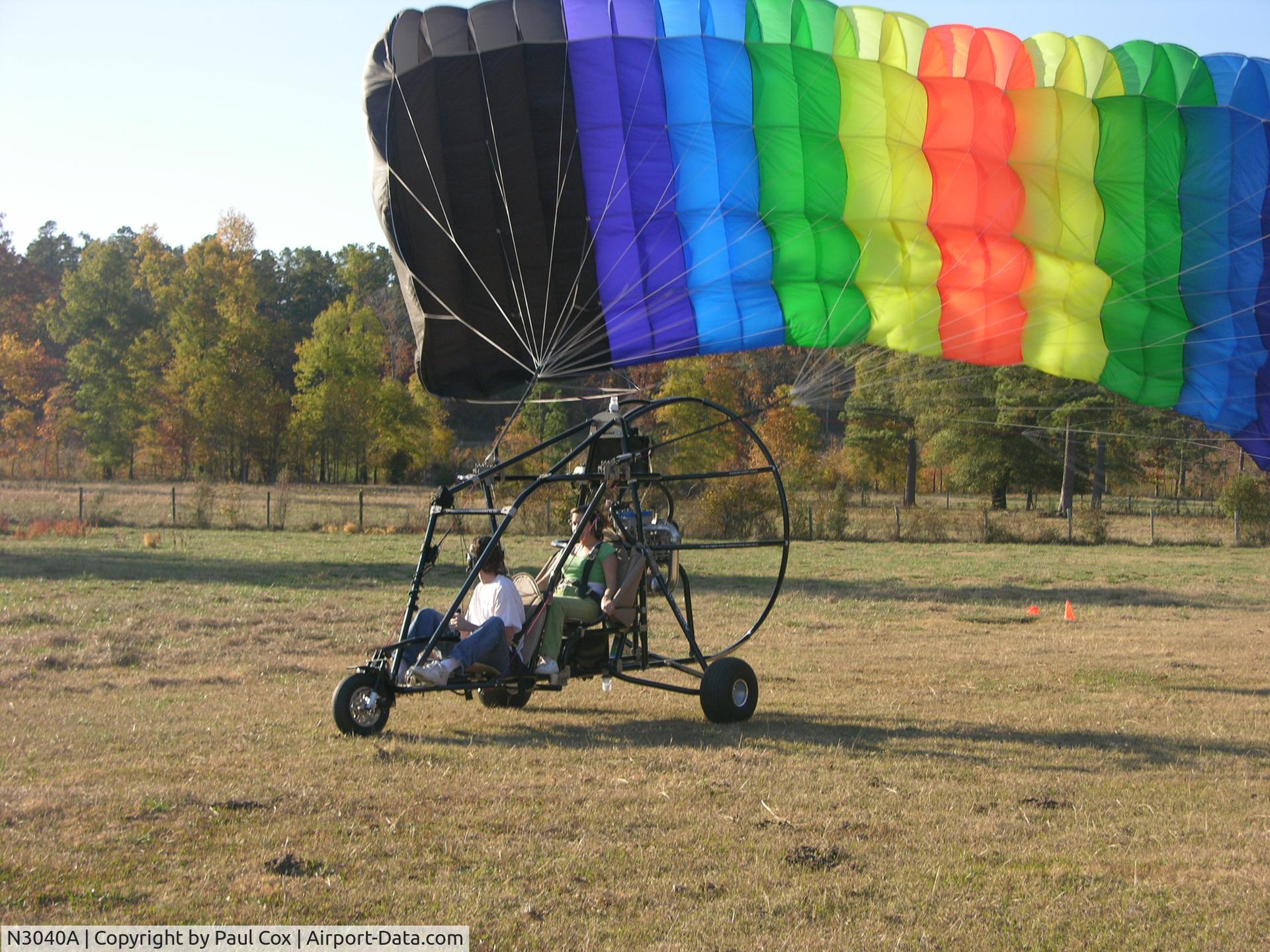 N3040A, Powrachute PEGASUS C/N A-210-PEG, Powrachute