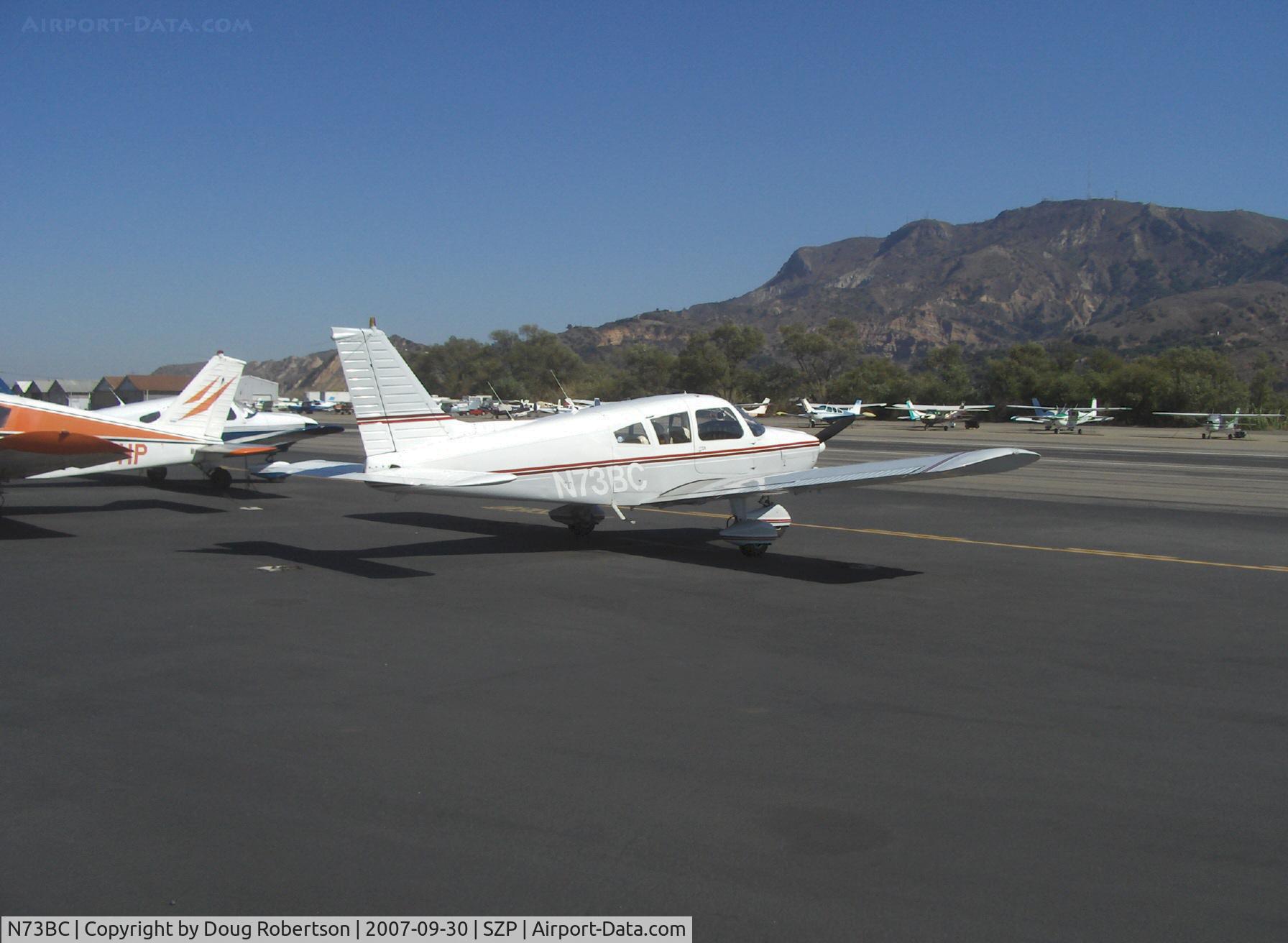 N73BC, Piper PA-28-180 C/N 28-7305263, 1973 Piper PA-28-180 CHALLENGER, Lycoming O&VO-360 180 Hp