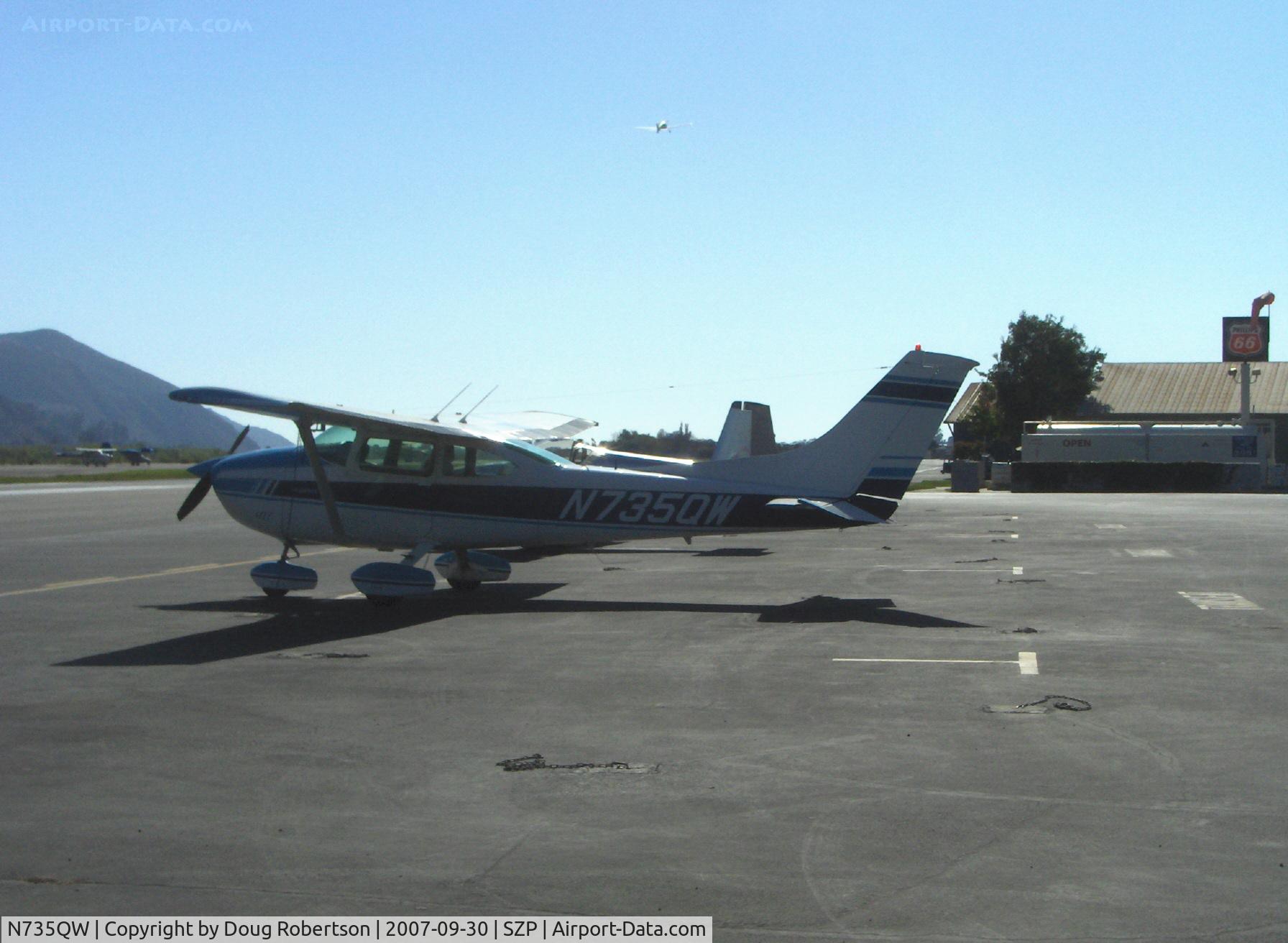 N735QW, 1977 Cessna 182Q Skylane C/N 18265610, 1977 Cessna 182Q SKYLANE, Continental O-470-U 230 Hp