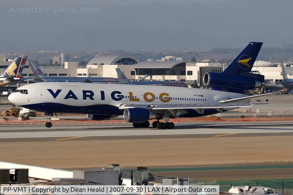 PP-VMT, 1980 McDonnell Douglas DC-10-30F C/N 47841, Varig Logistica PP-VMT departing RWY 25L.
