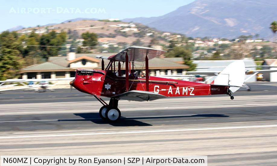 N60MZ, 1930 De Havilland DH-60G Gypsy Moth C/N 1293, Gypsy Moth