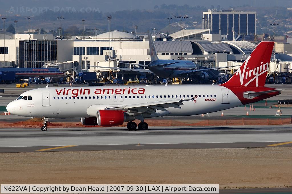 N622VA, 2006 Airbus A320-214 C/N 2674, Virgin America N622VA 