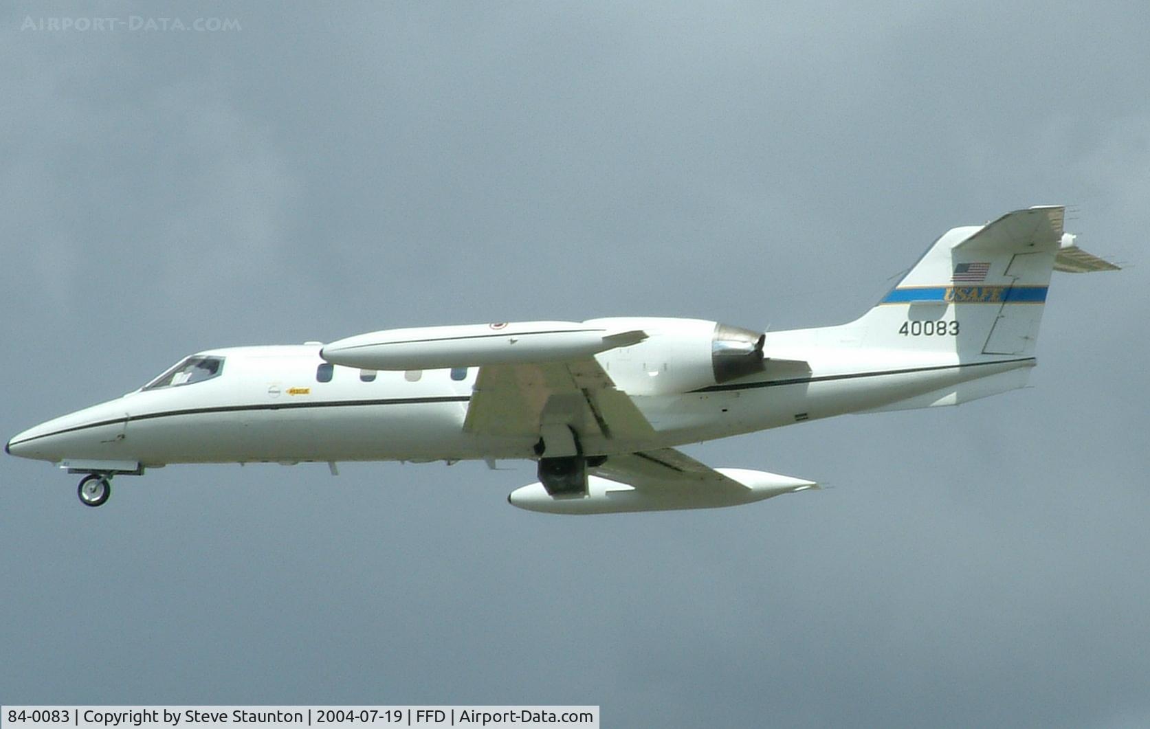 84-0083, 1984 Gates Learjet C-21A C/N 35A-529, Royal International Air Tattoo 2004