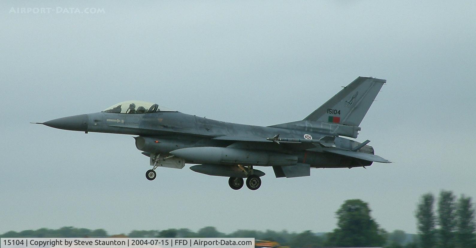15104, 1993 Lockheed F-16AM Fighting Falcon C/N AA-4, Royal International Air Tattoo 2004