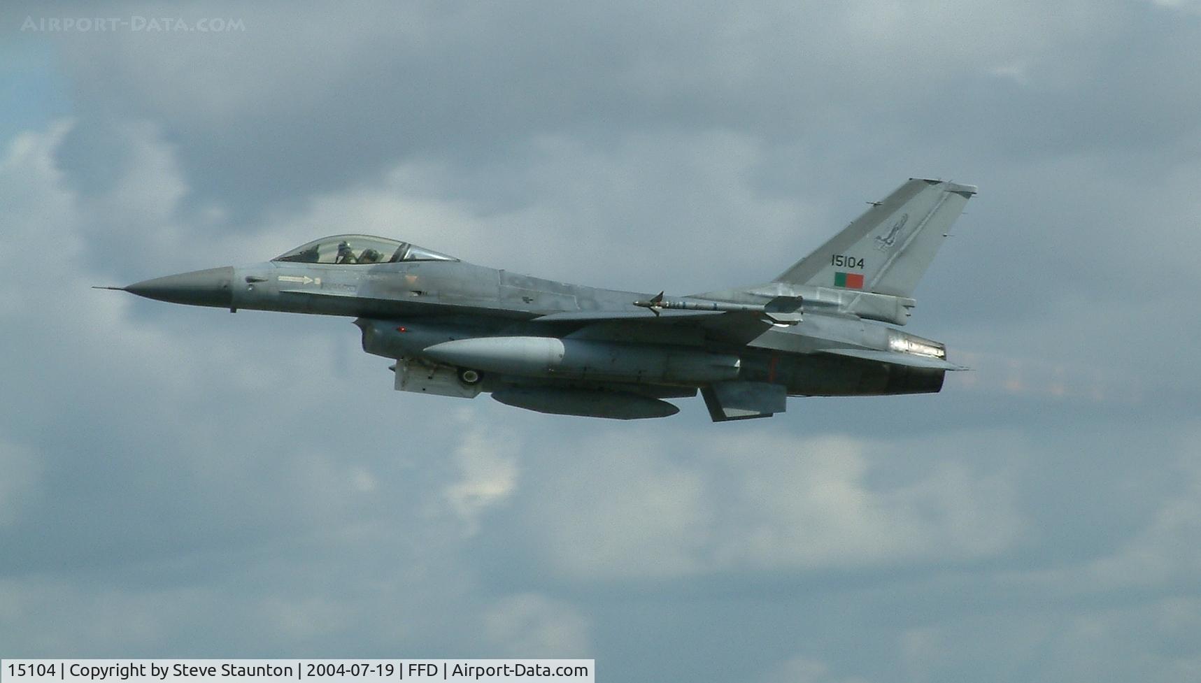 15104, 1993 Lockheed F-16AM Fighting Falcon C/N AA-4, Royal International Air Tattoo 2004
