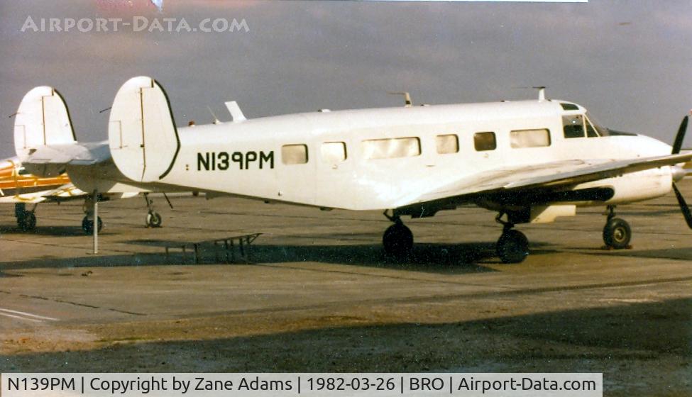 N139PM, 1979 Beech Volpar Turboliner C/N BA-259, Pilgrim Airlines VOLPAR TURBOLINER Modified Beech 18