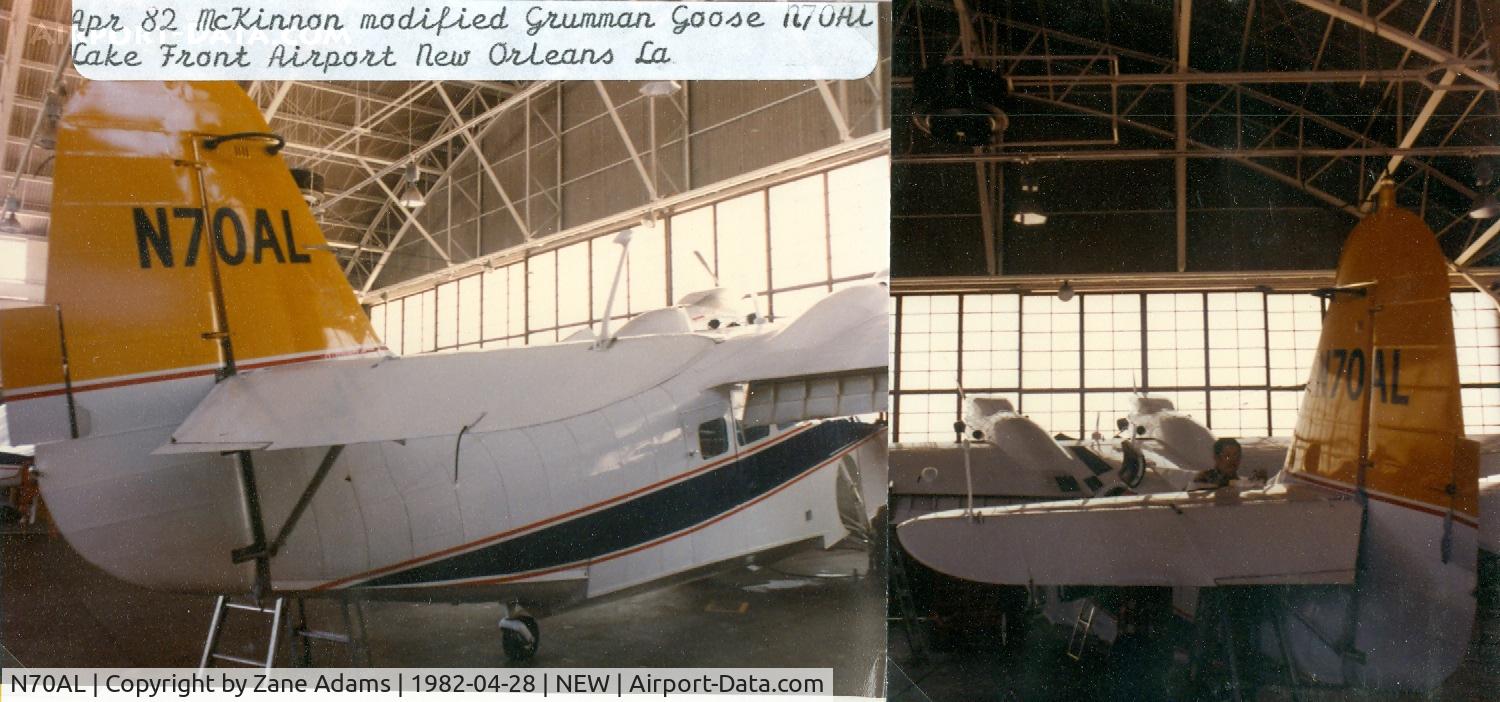 N70AL, 1970 McKinnon G21G C/N 1226, Modified Grumman Goose
