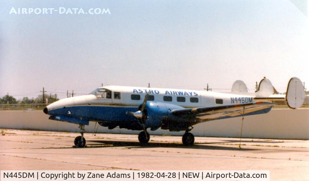 N445DM, 1951 Beech TC-45G Dumod C/N AF-152, Modified Beech 18 - the Dumod Dumoliner 