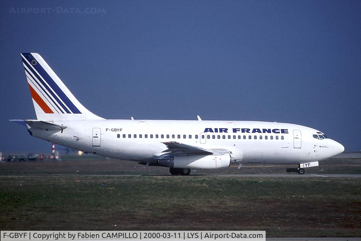 F-GBYF, 1983 Boeing 737-228 C/N 23005, Air France