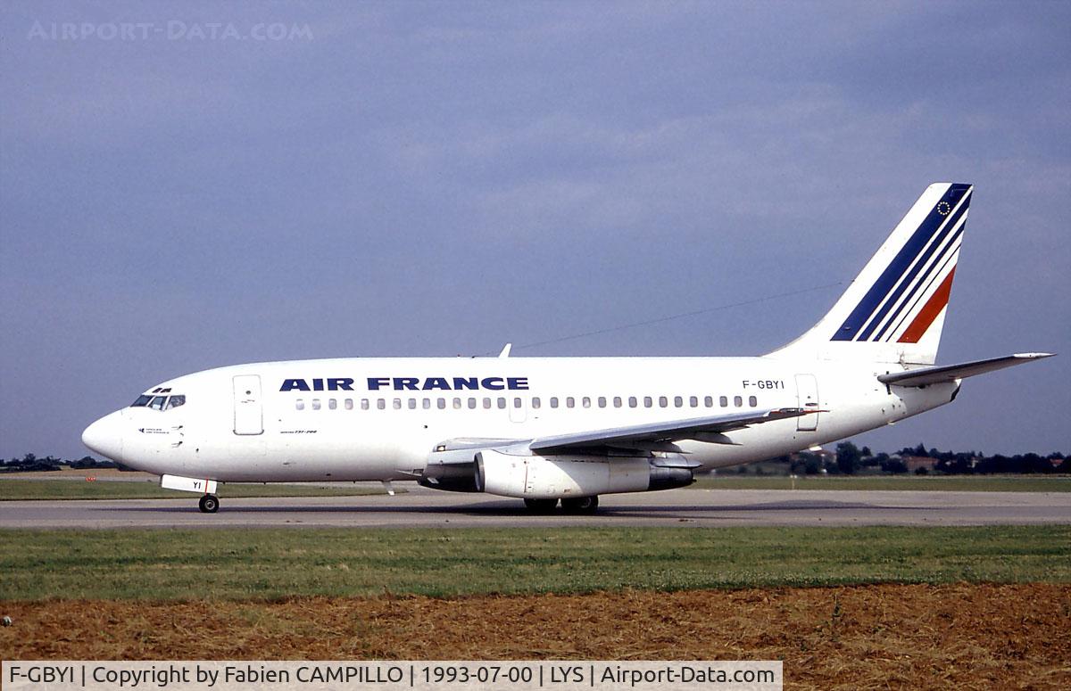 F-GBYI, 1983 Boeing 737-228 C/N 23008, Air France