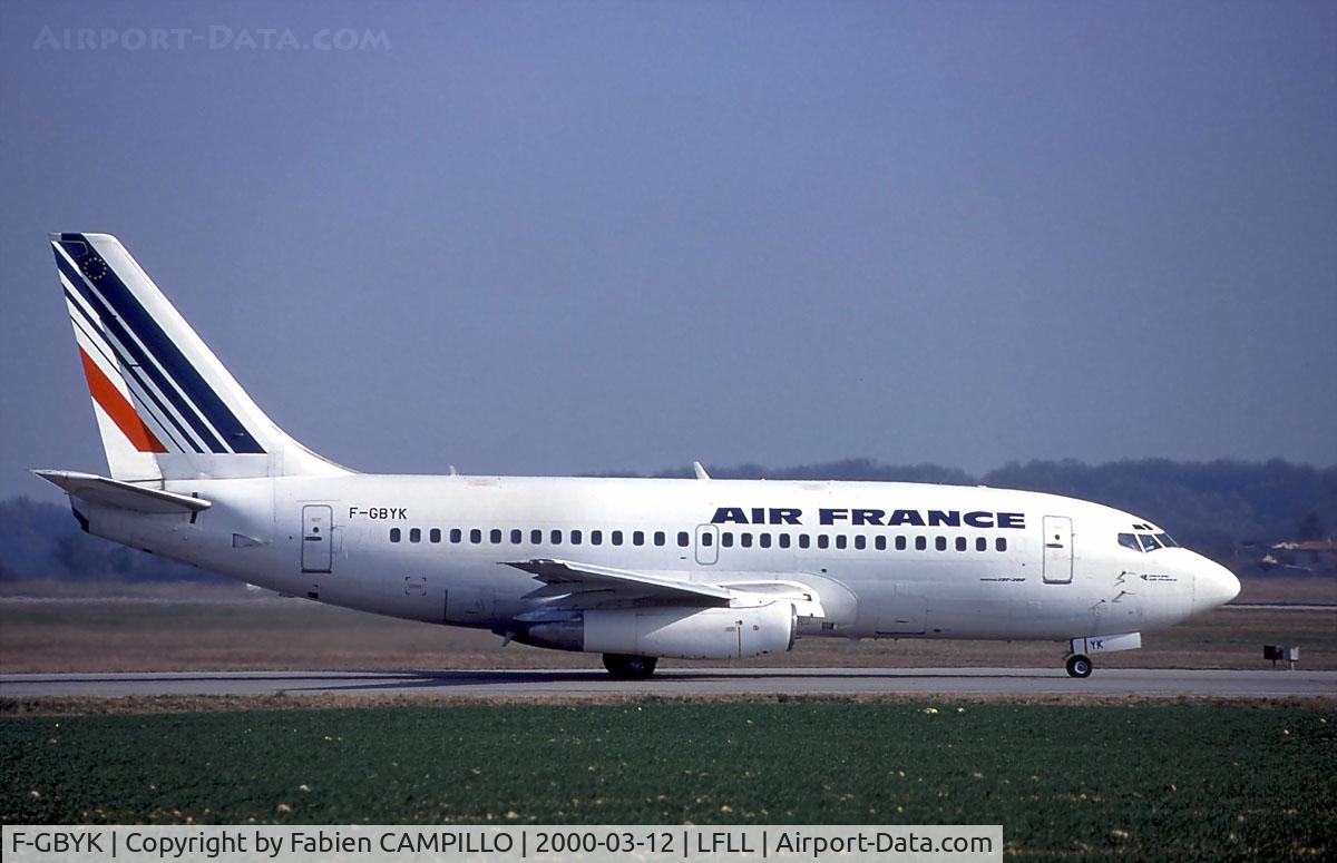 F-GBYK, 1983 Boeing 737-228 C/N 23010, Air France