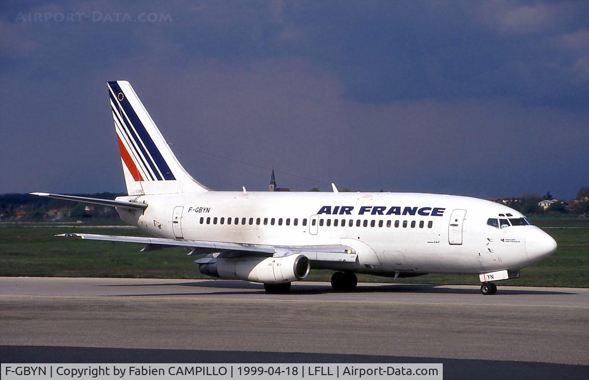 F-GBYN, 1986 Boeing 737-228 C/N 23503, Air France