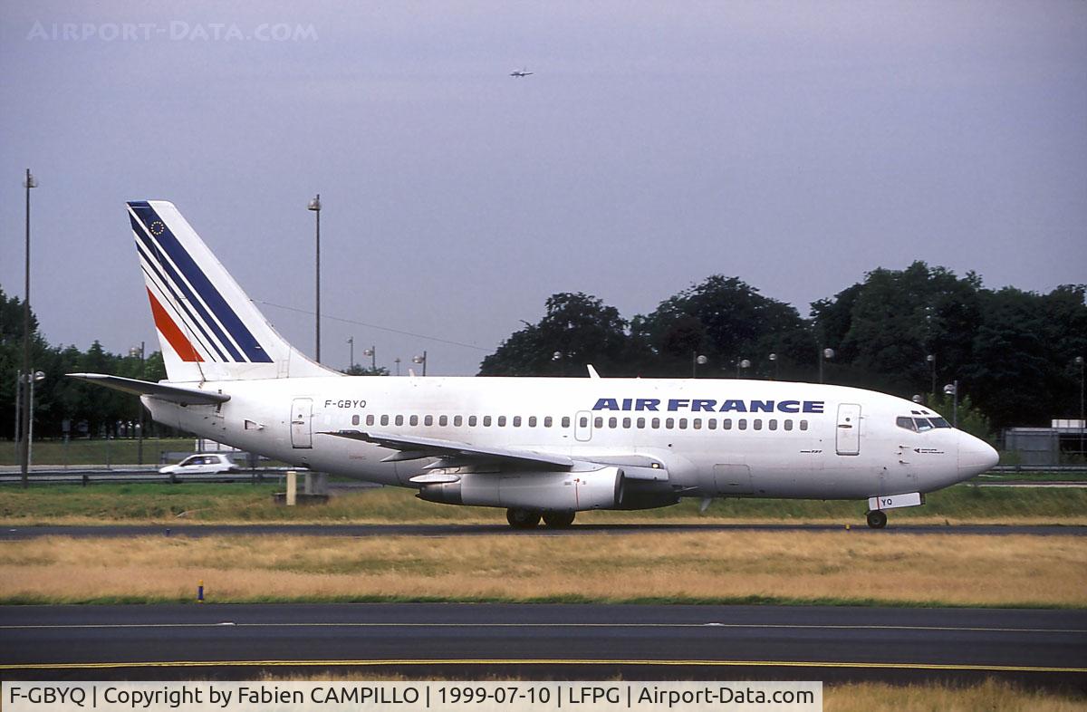 F-GBYQ, 1987 Boeing 737-228 C/N 23793, Air France