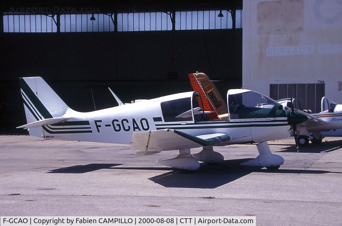 F-GCAO, Robin DR-400-108  Dauphin 2+2 C/N 1428, 1428