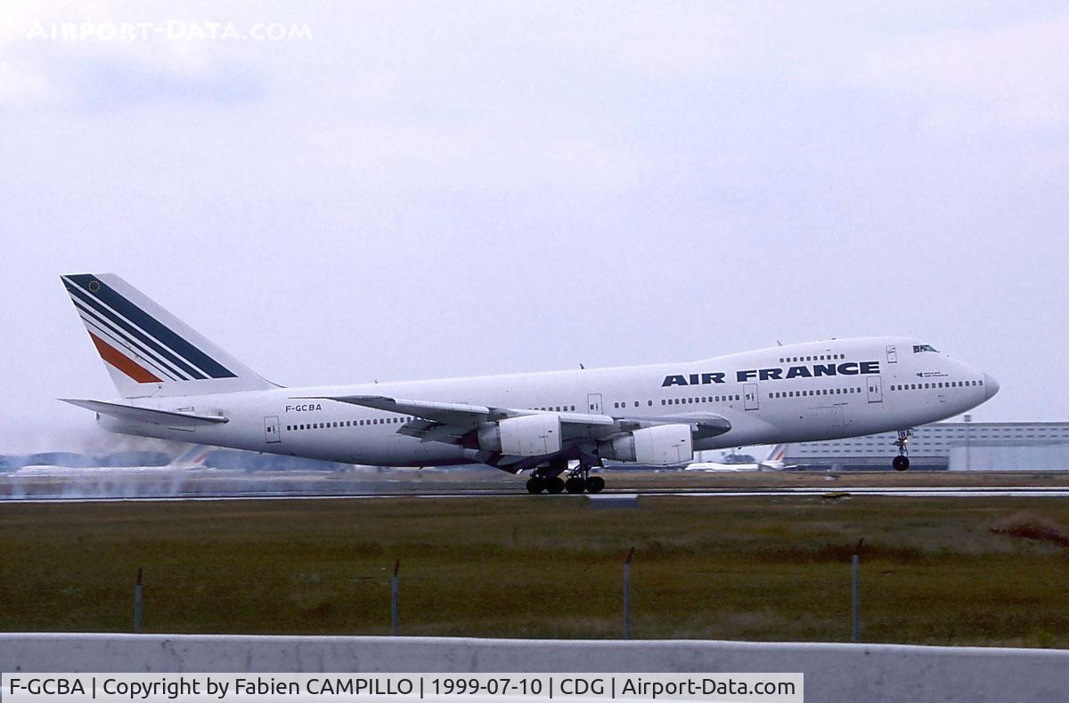 F-GCBA, Boeing 747-228B C/N 21982, Air France