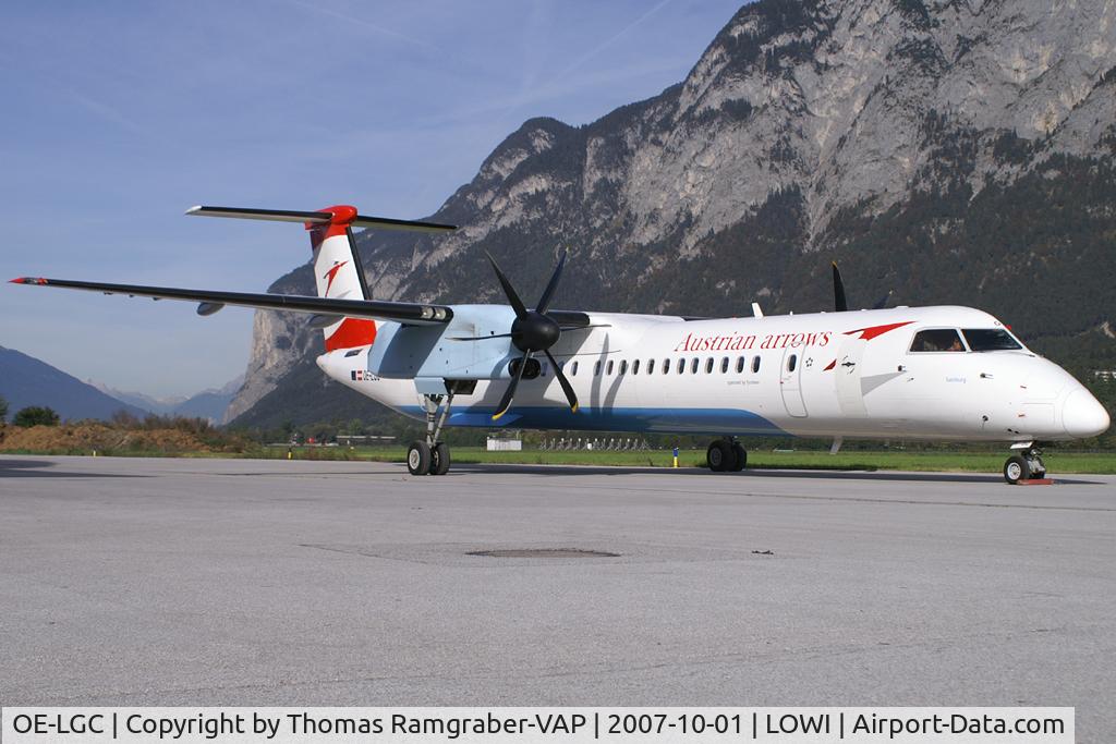 OE-LGC, 2000 De Havilland Canada DHC-8-402Q Dash 8 C/N 4026, Austrian Arrows DeHavilland Canada Dash 8-400