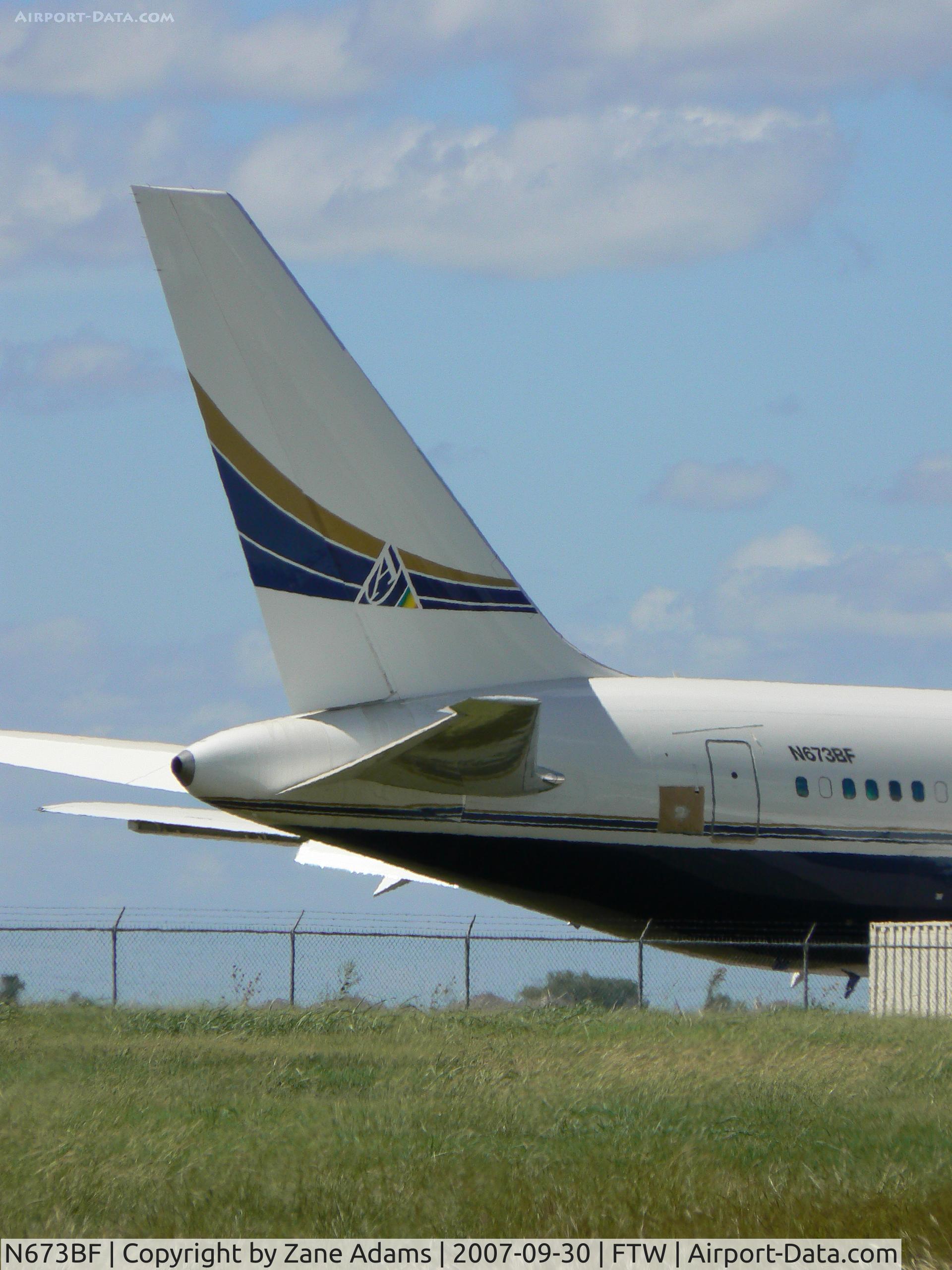 N673BF, 1986 Boeing 767-238 C/N 23402, At Phazar Meacham Field - Ft Worth, TX