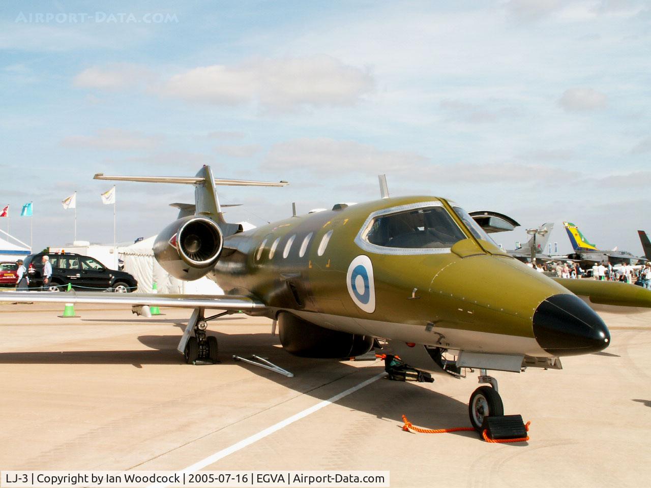 LJ-3, 1981 Gates Learjet 35A C/N 35A-470, Learjet 35A/Finnish AF/Fairford 2005