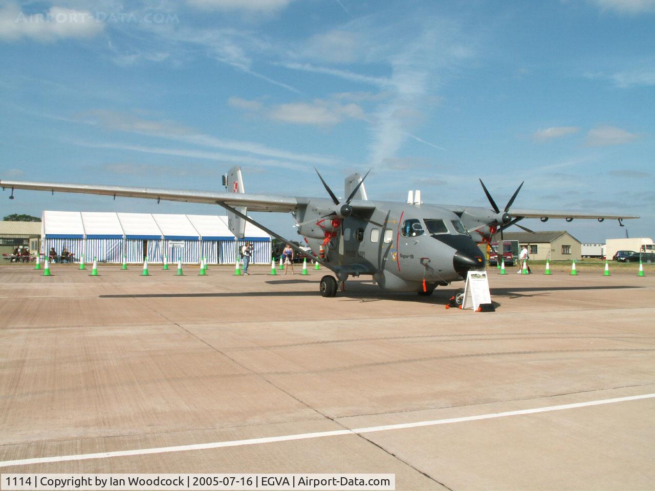 1114, PZL-Mielec M-28B1R Bryza 1R C/N AJG001-05, M28B-1TD Bryza/Polish Navy/Fairford 2005