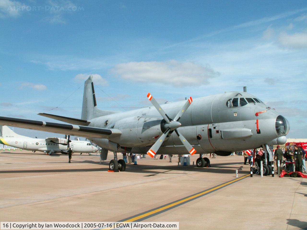 16, Dassault ATL-2 Atlantique 2 C/N 16, Atlantique/23 Flotille French Navy/Fairford 2005