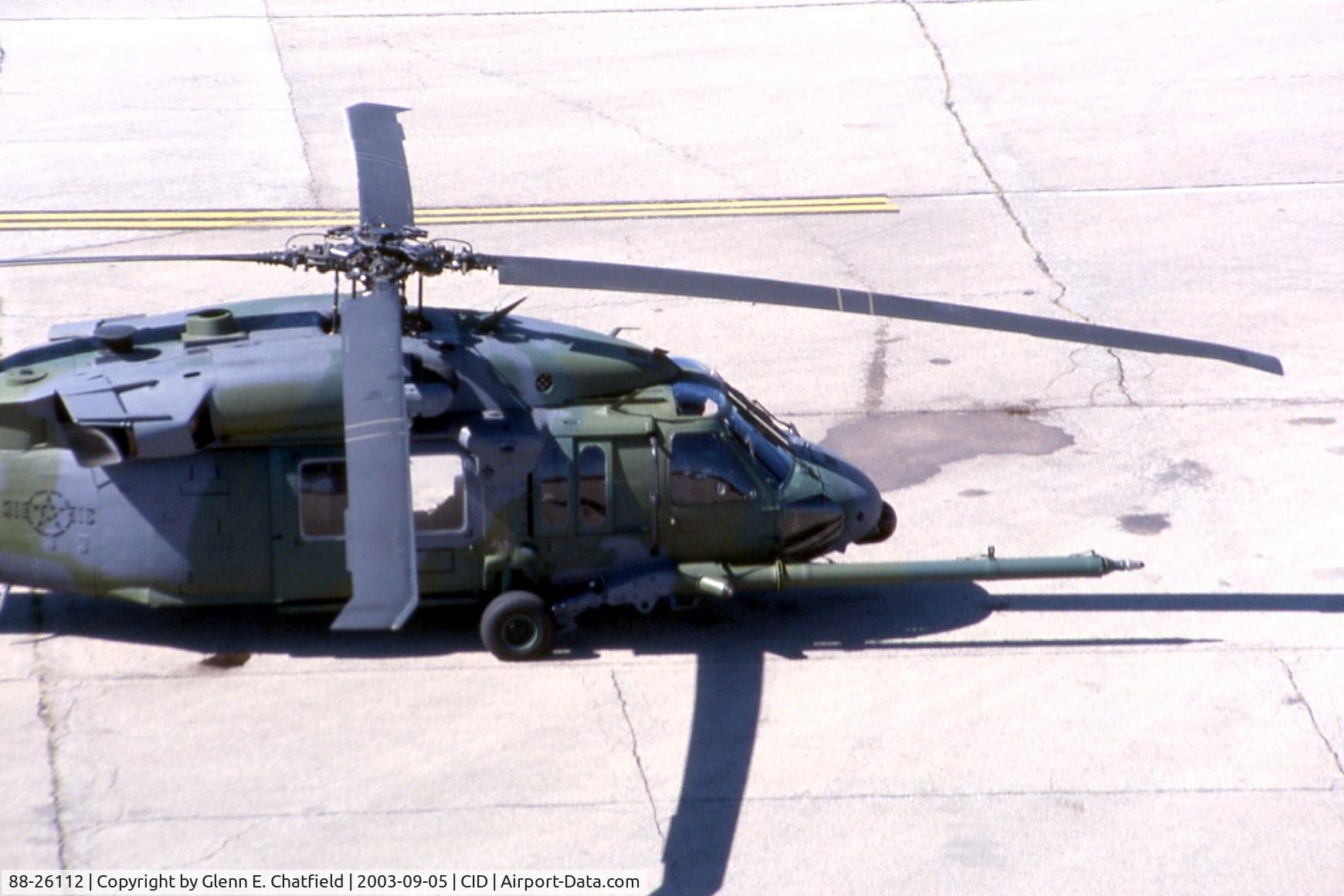 88-26112, 1989 Sikorsky HH-60G Pave Hawk C/N 70-1310, Pave Hawk passing through