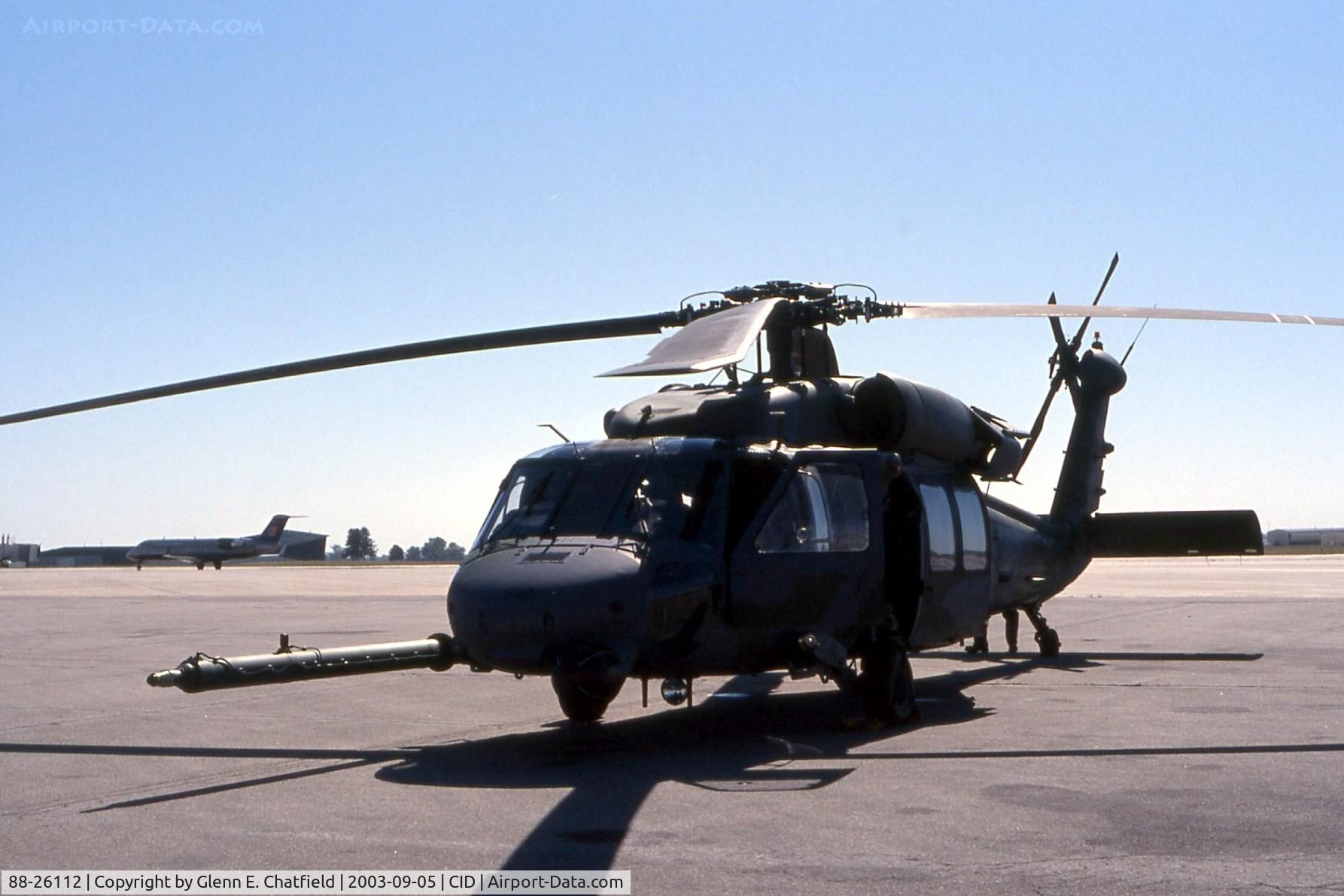 88-26112, 1989 Sikorsky HH-60G Pave Hawk C/N 70-1310, Pave Hawk passing through