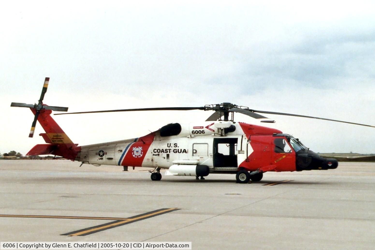 6006, Sikorsky HH-60J Jayhawk C/N 70.0661, ex-USN 163806 on the Landmark ramp