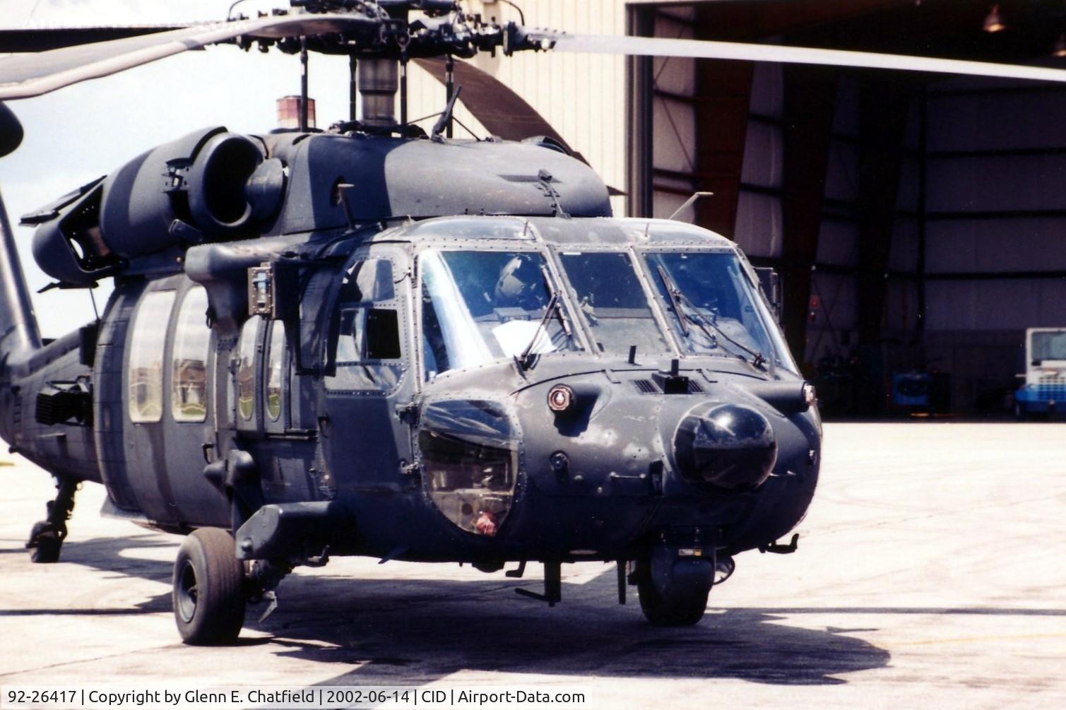 92-26417, Sikorsky UH-60L Black Hawk C/N Not found 92-26417, On the Rockwell Collins ramp