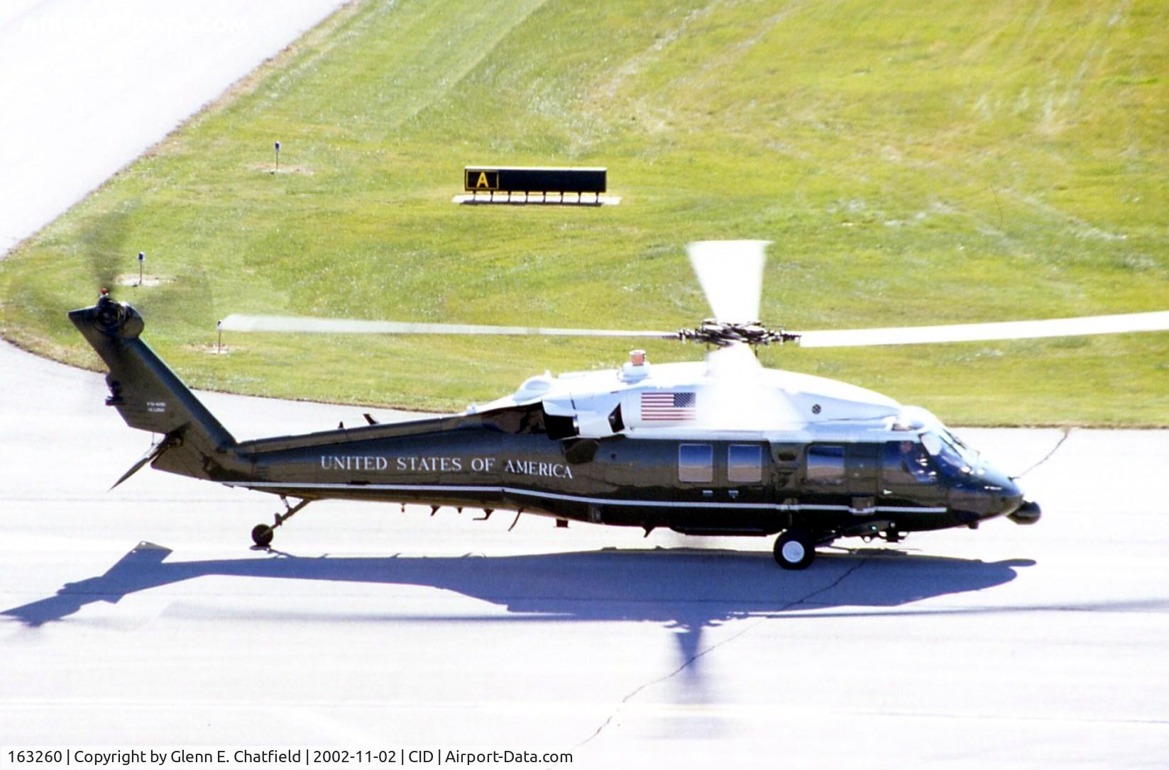 163260, 1988 Sikorsky VH-60N Whitehawk C/N 70-1078, Marine One in for a presidential visit