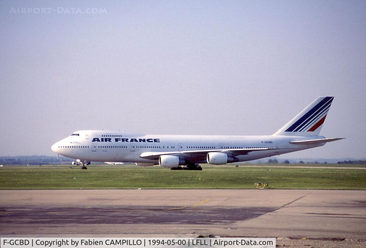 F-GCBD, 1980 Boeing 747-228B C/N 22428, Air France