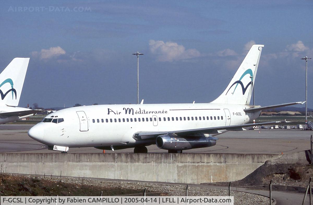 F-GCSL, 1968 Boeing 737-222 C/N 19066, Air MÃ©diterranÃ©e