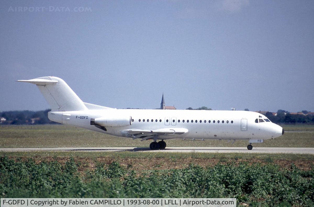 F-GDFD, 1979 Fokker F-28-4000 Fellowship C/N 11135, Air France