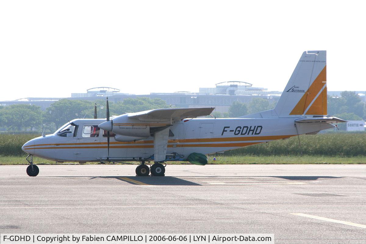 F-GDHD, 1977 Britten-Norman BN-2A-9 Islander C/N 591, Aero Sotravia