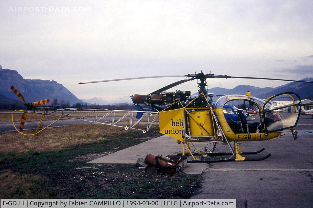 F-GDJH, Aérospatiale SA-315B Lama C/N 2647, HÃ©li Union