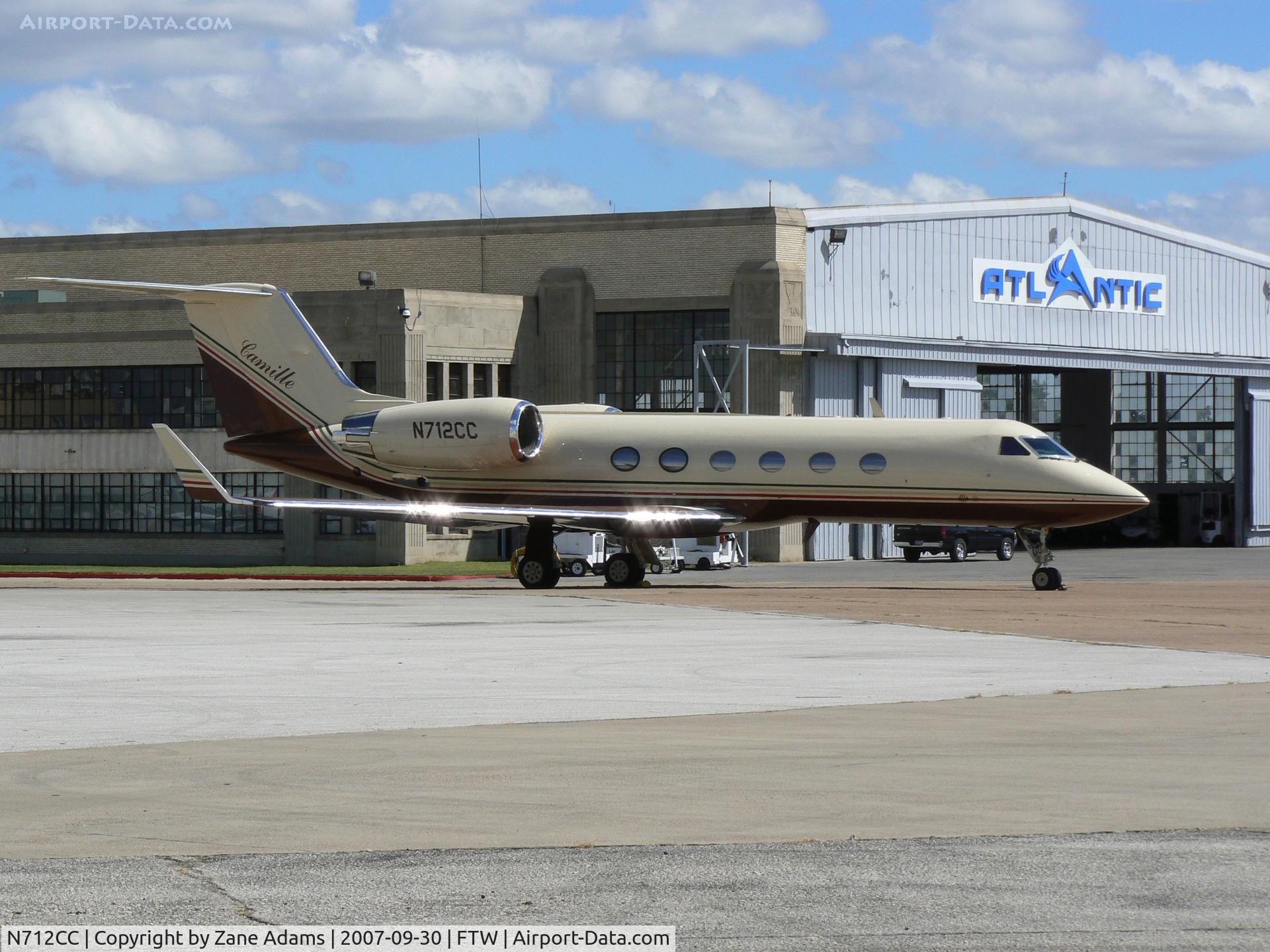 N712CC, 1987 Gulfstream Aerospace G-IV C/N 1028, Bill Cosby's aircraft at Meacham Field