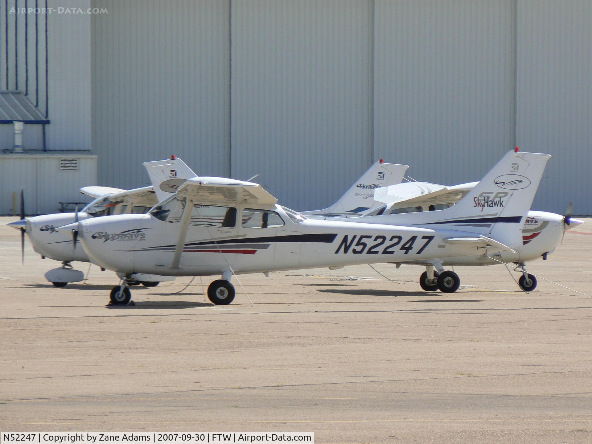 N52247, 2002 Cessna 172S C/N 172S9147, On the ramp at Meacham Field