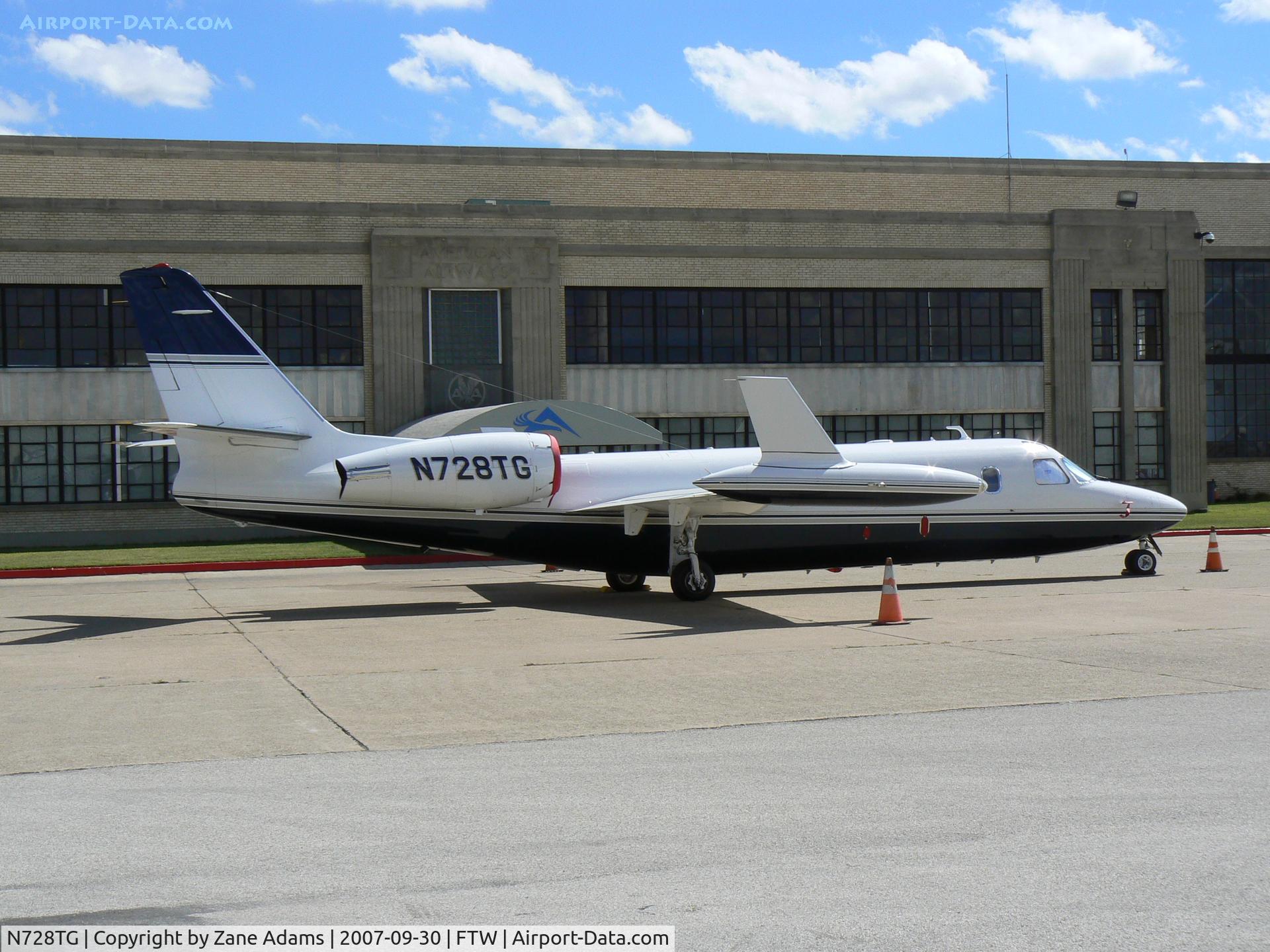 N728TG, 1984 Israel Aircraft Industries 1124A C/N 420, On the ramp at Meacham Field