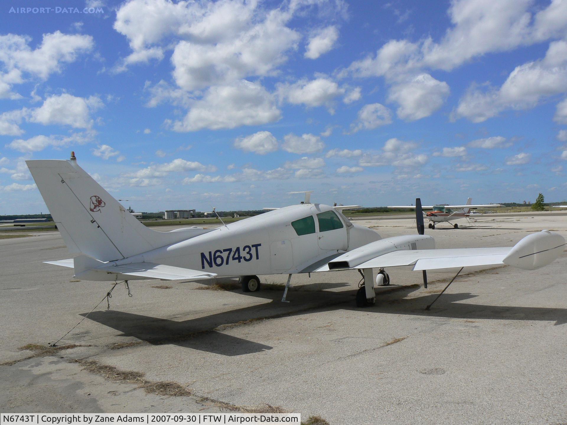 N6743T, 1960 Cessna 310D C/N 39043, This airplane needs some love.