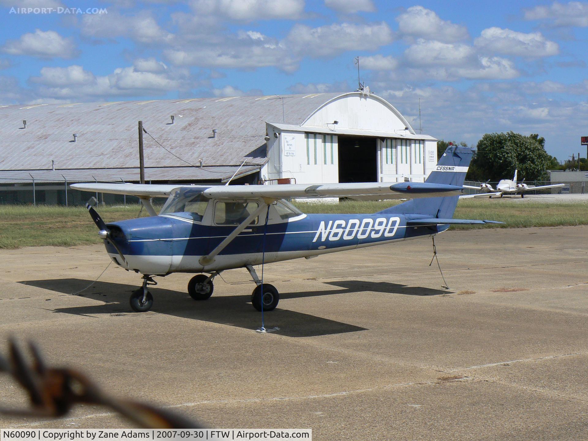 N60090, 1968 Cessna 150J C/N 15070063, On the ramp at Meacham Field