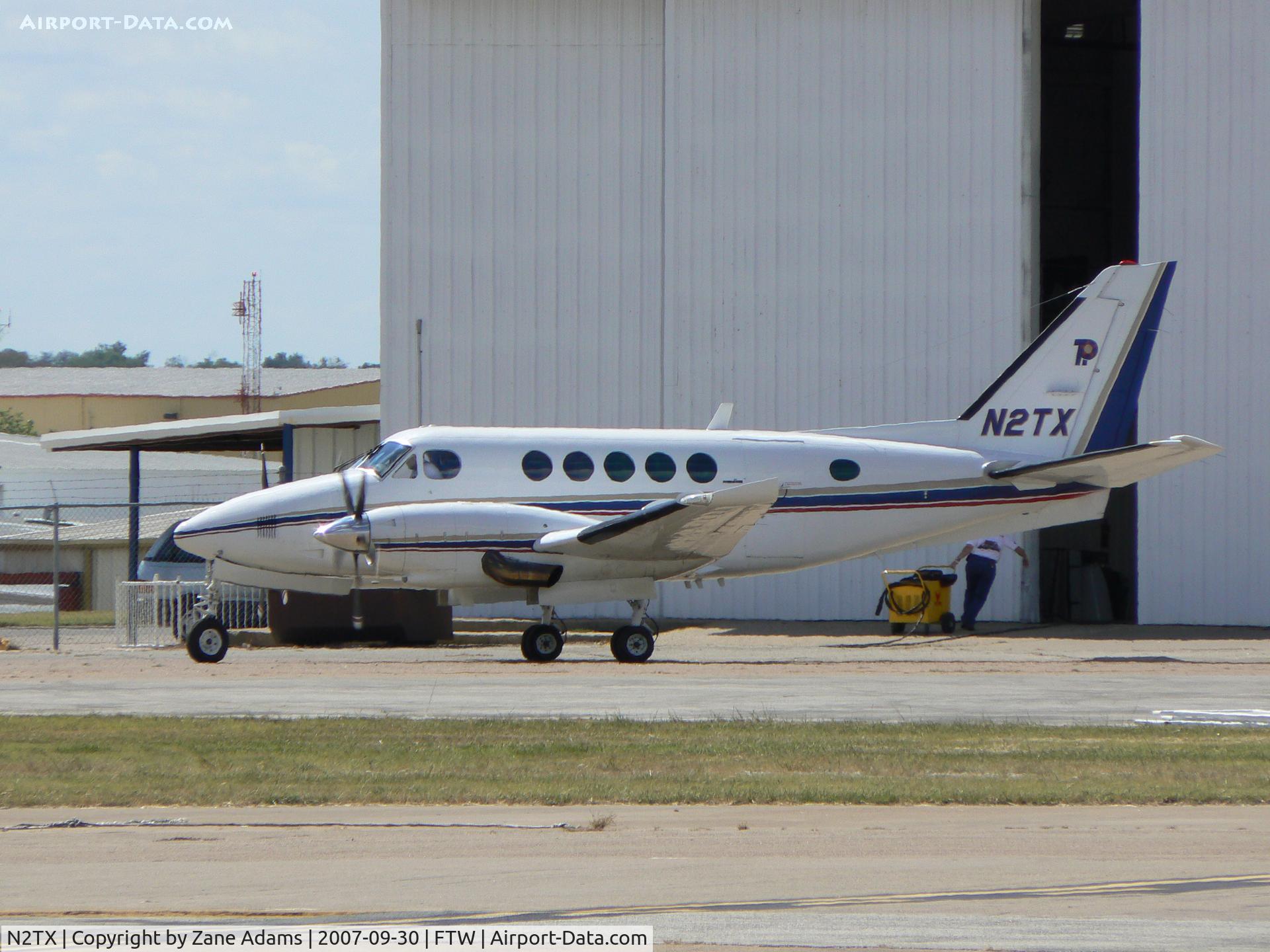 N2TX, 1981 Beech B100 King Air C/N BE-103, On the ramp at Meacham Field