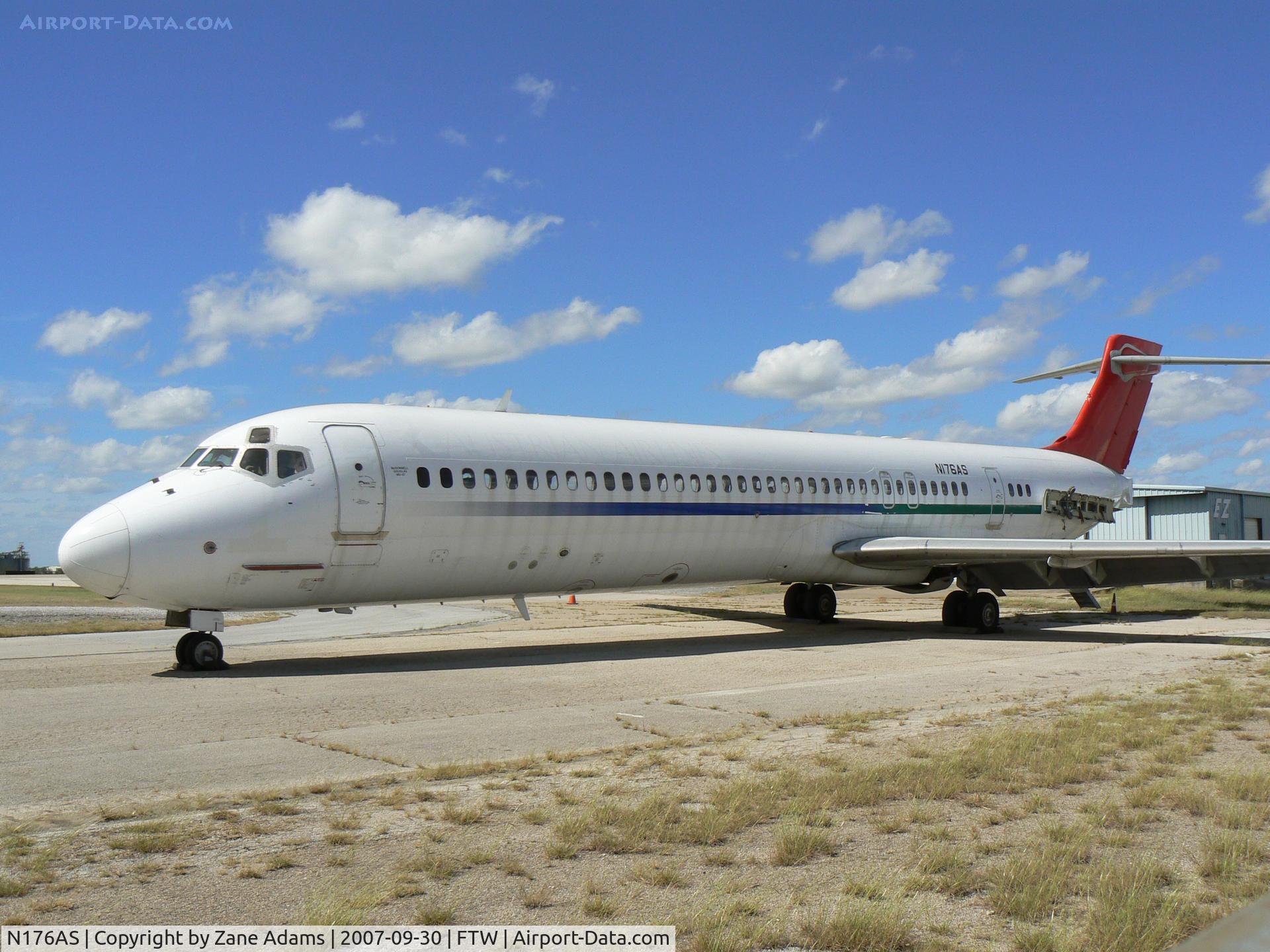 N176AS, 1987 McDonnell Douglas DC-9-87 C/N 49411, Former Austrian Airlines DC-9 at Meacham Field