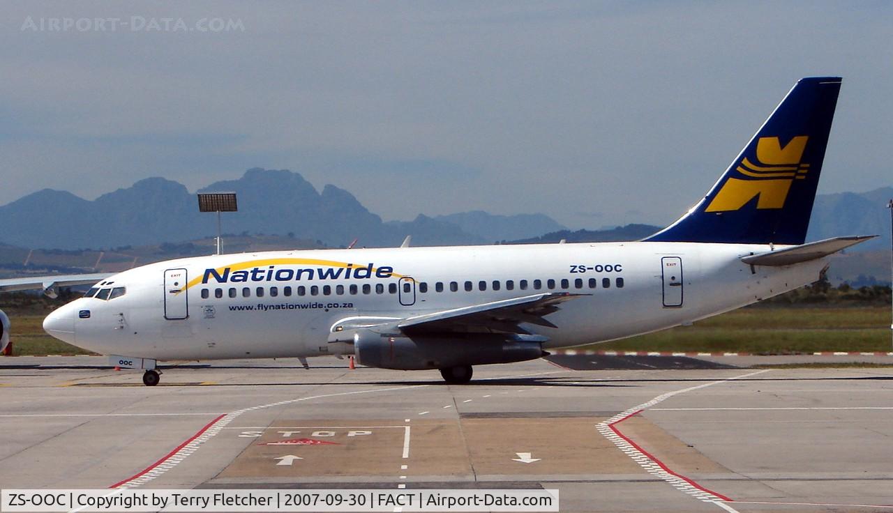 ZS-OOC, 1982 Boeing 737-258 C/N 22856, Nationwide B737