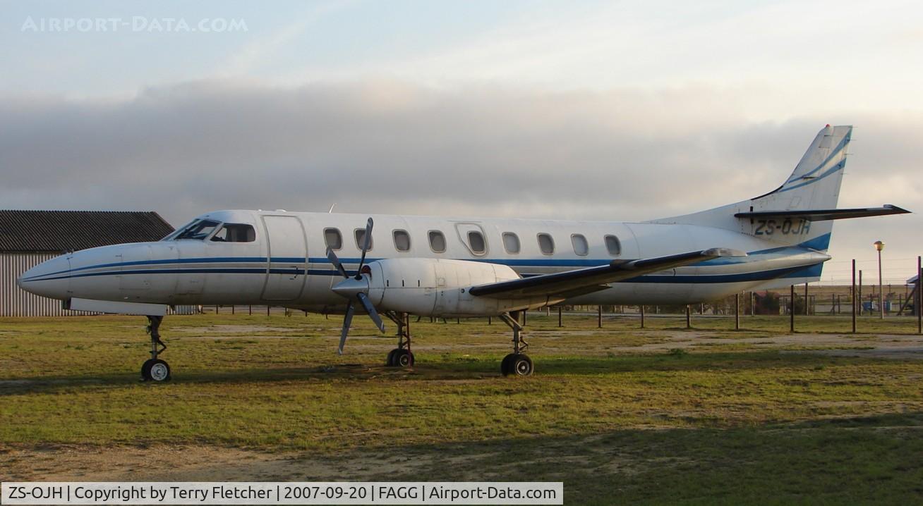ZS-OJH, 1988 Fairchild SA-227AC Metro III C/N AC-727, Metro at George