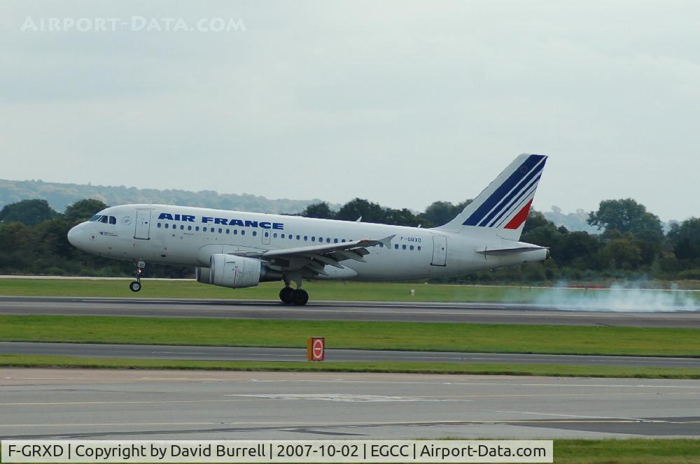 F-GRXD, 2002 Airbus A319-111 C/N 1699, Air France - Landing
