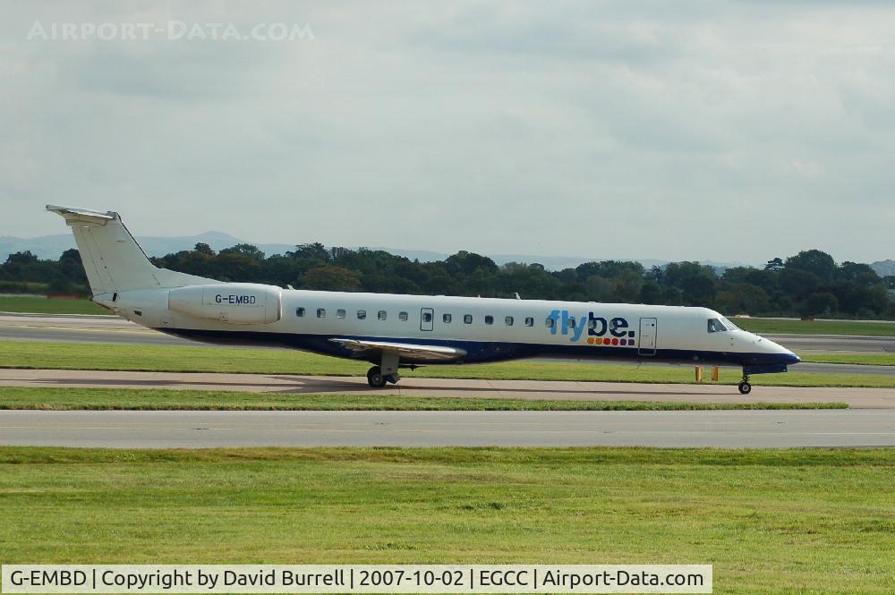 G-EMBD, 1998 Embraer EMB-145EU (ERJ-145EU) C/N 145039, Flybe - Taxiing