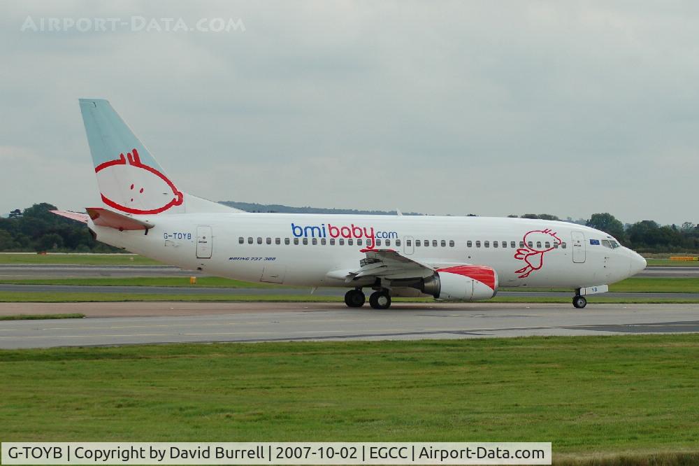G-TOYB, 1994 Boeing 737-3Q8 C/N 26311, BMI baby - Taxiing