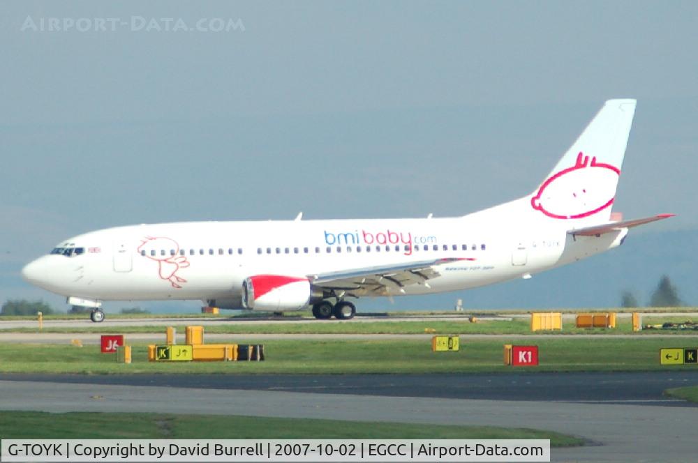 G-TOYK, 1997 Boeing 737-33R C/N 28870, BMI baby - Taxiing