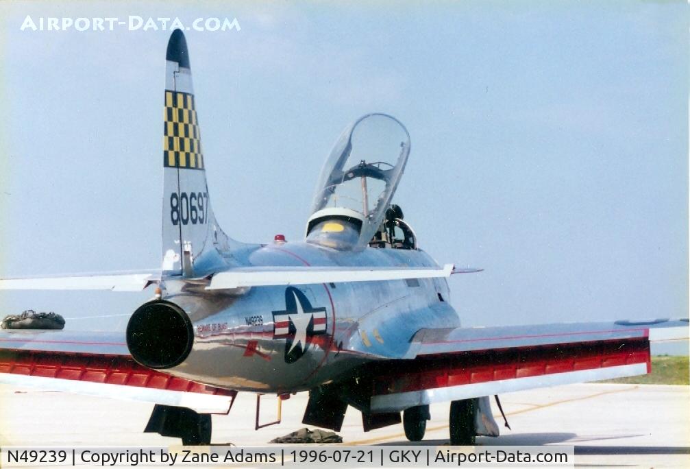 N49239, 1958 Lockheed T-33A C/N 58-697, T-33 at Texas Air Command Museum